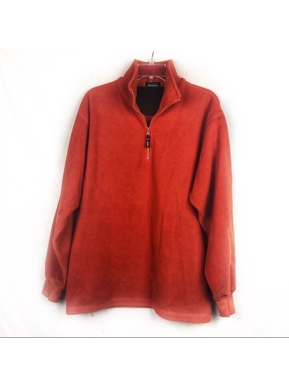 EUC-VINTAGE Bossini 1/2Zipper Collar FleeceJacket